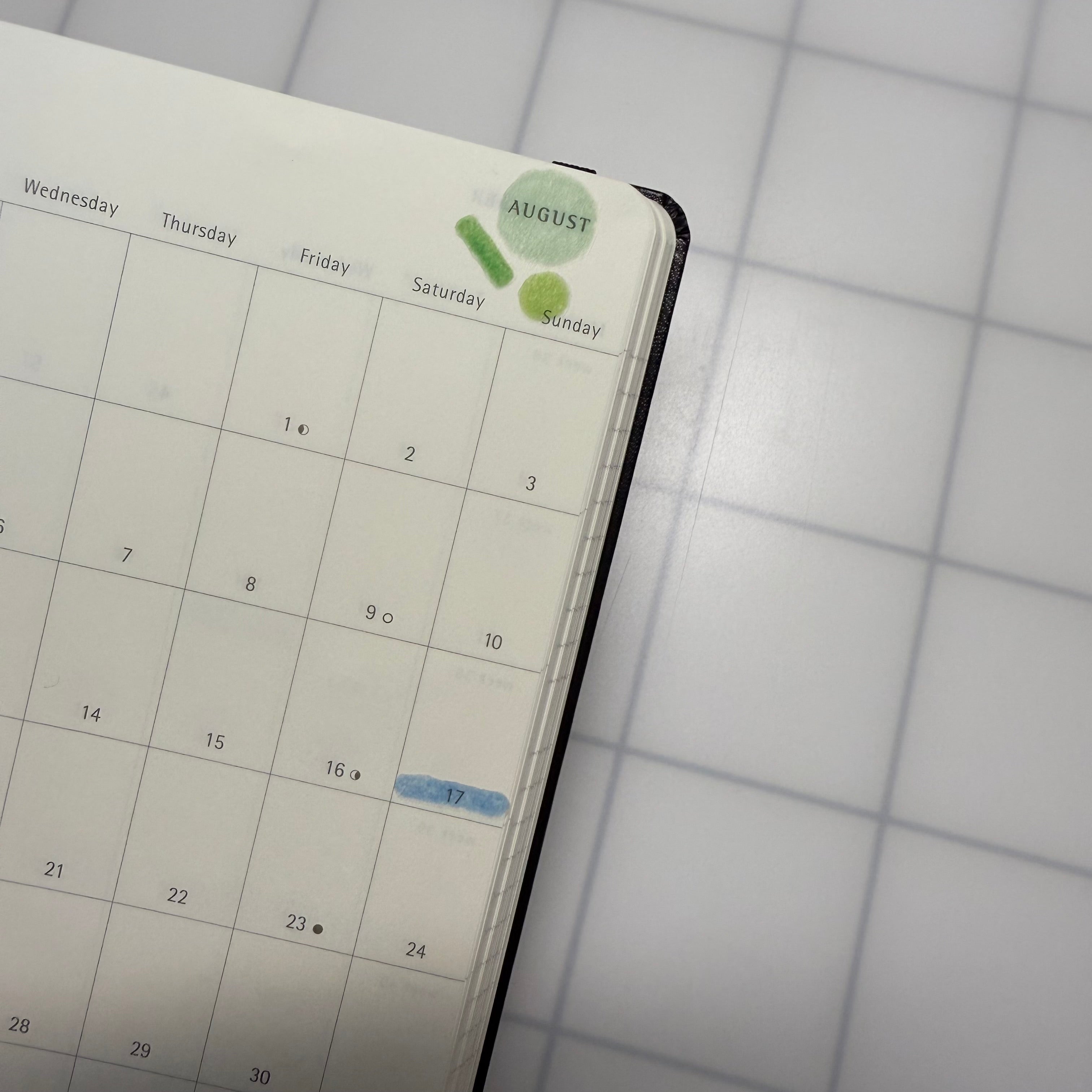 FLIGHT fun fun l semi clear planner sticker